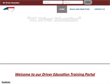 Tablet Screenshot of ncdrivereducation.com